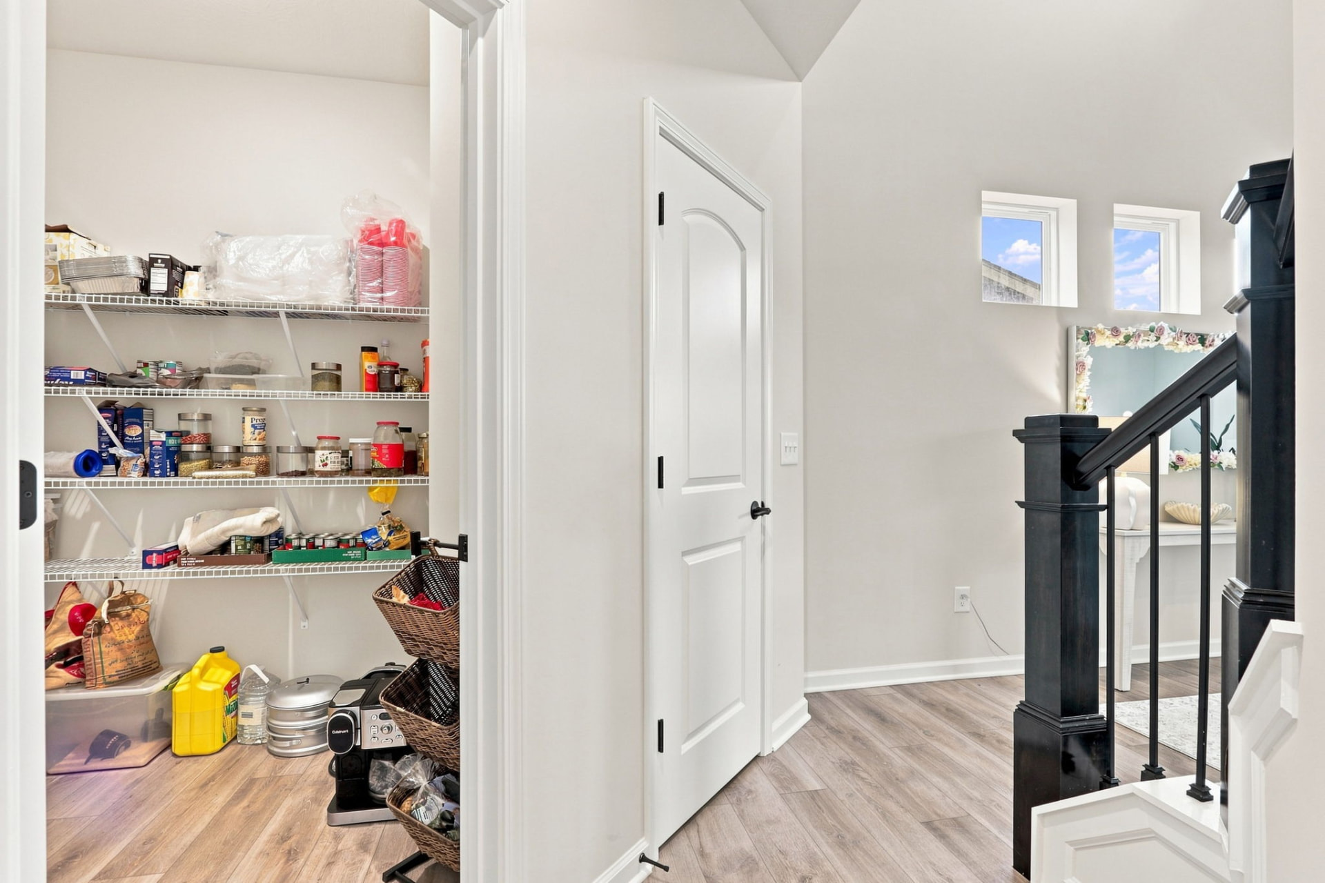 MLS reference pantry and stair hall photo at 2729 Penn Ave in Plainfield, Indiana